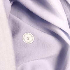 Lululemon City Sweat Pullover Hoodie French Terry Chambray Blue Purple S Flawed