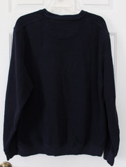 Men’s Sweatshirt DARK BLUE Round Neck LS Size L Arrow USA
