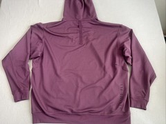 Lululemon Relaxed Fit Training Hoodie Mens Size XL Vintage Plum Color