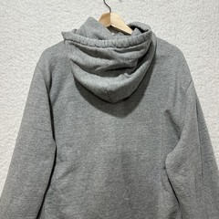 J.Crew Outerwear Fleece Hoodie Gray Deck Hook Heavyweight Sweater Size Large