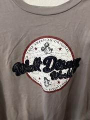Disney Parks Walt Disney World Brown Crewneck Long Sleeve Pullover Large