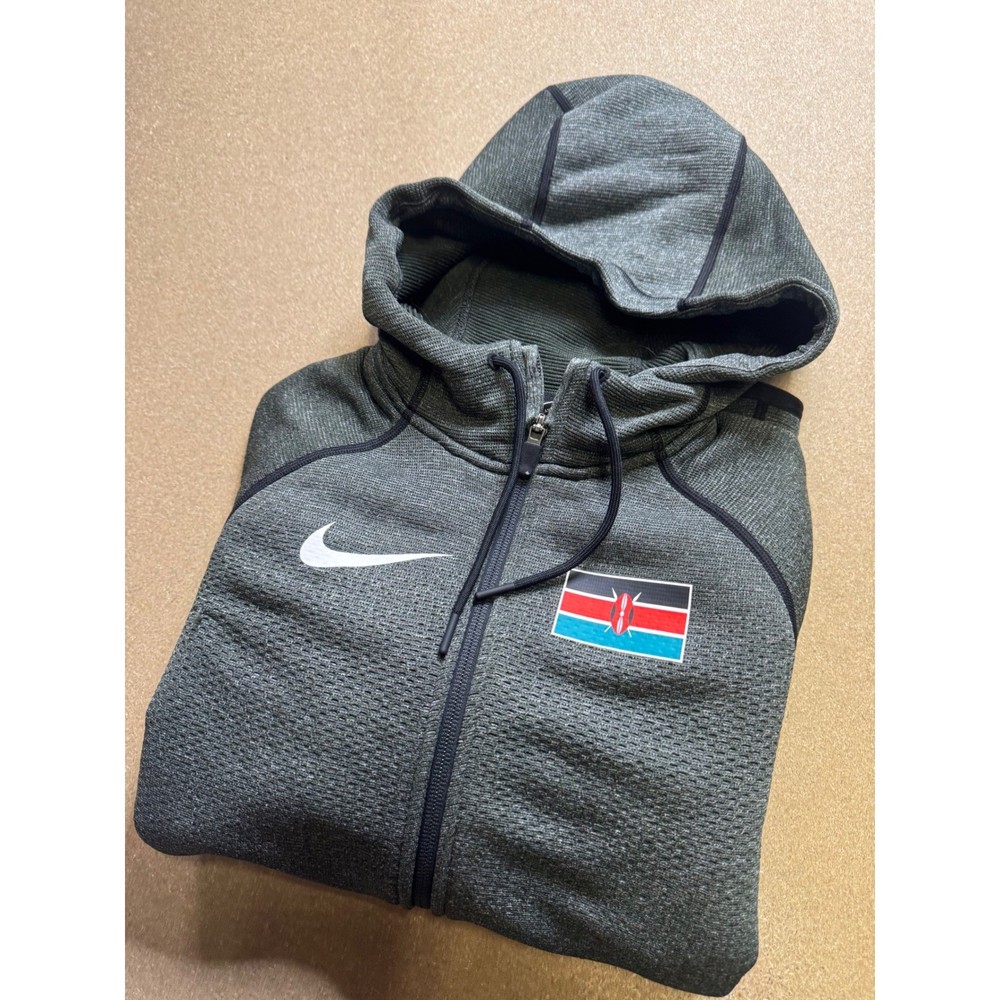 Nike Kenya National Team Full Zip Hoodie Jacket Sportswear Size M $120