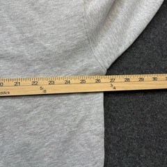 Gymshark GSLC Hoodie Med Gray Embroidered Gym Lifting Club Pullover Sweatshirt