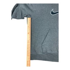 Nike Men’s Hoodie Pullover Sweatshirt Gray Cotton Polyester Blend Size 2XL