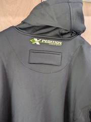 New with Tag, XL Pedition Archerey Black Hoodie with Kangaroo Pockets