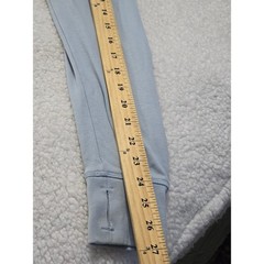 Pact Organic Cotton Full Zip Hoodie Unisex Large Light Blue Sustainable 4711
