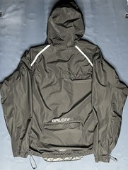 Baleaf Men 100% Polyester Long Sleeve Zip Up Hoodie Black Size 3XL Made In China