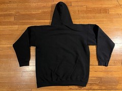 VINTAGE Yes 2002 Tour Hoodie Men’s Large Black Distressed Y2K