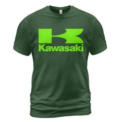 KAWASAKI LOGO RACING Multicolor Unisex T-Shirt Size S-5XL