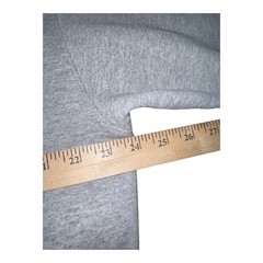 Lot 2 Men’s Large Crewneck Sweatshirts Champion Tek Gear Fleece Gray Blue Gym