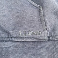 L.L. Bean Katahdin Iron Works Hoodie Men 2XLT Blue Sherpa Lined Full Zip Outdoor