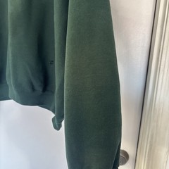 Vintage Distressed Jerzees Super Sweat John Deere Crewneck Sweatshirt! 2XL