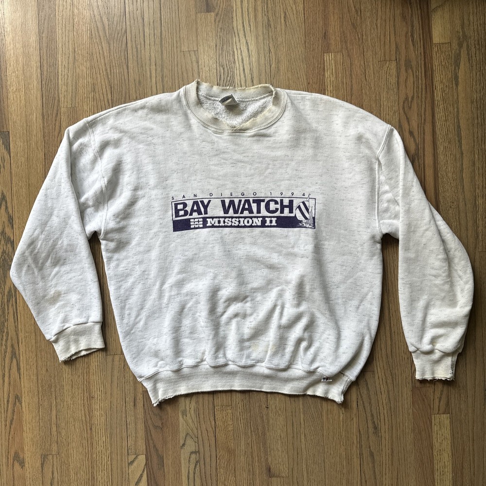1994 San Diego California Lifeguard Baywatch Rescue USA Beach Sweatshirt