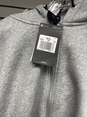 Men’s Nike Air Jordan Flight Fleece Pullover Hoodie – Grey – 2XL – New 2014