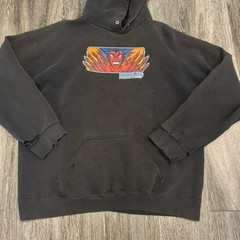 Vintage Made In USA Devilman Hook How Hoodie Size Xl