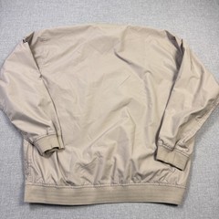 Ashworth Sweatshirt Mens 2XL Beige Microfiber Crew Neck Lightweight Golf