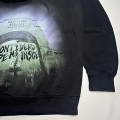 Walking Dead Hoodie Blk Universal Studios Dont Open Dead Inside Large AMC Horror