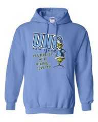 The Grinch – North Carolina – Tarheels – College Football – Top Seller – Hoodie