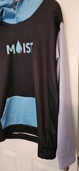 Moist Esports Hoodie XL Critikal Penquinz0 Merch Color Block Pastel Hoodie