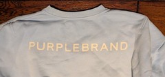 PURPLE BRAND Men’s Sky Blue Heavy Cotton Sweatshirt Size Medium