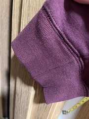 Triple Five Soul 555 Hoodie VTG Y2K Mens XL Burgundy Yellow T5S NYC Baggy Stitch