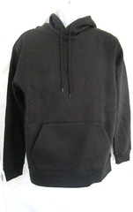 R/ A Mens L Hoodie/Sweatshirt Long Sleeve Black NWT THICK HEAVY