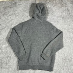 Lee Premium Select Mens Small Gray Thermal Waffle Lined Full Zip Hoodie Jacket