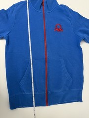 United Colors of Benetton full zip jacket featuring red logo XXL YOUTH