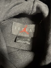 Jordan x Undefeated Breakfast Club Hoodie in Black, Men’s size Small