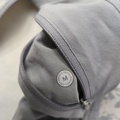 Lululemon City Sweat Crew Sweatshirt Bone Grey Camo Medium