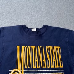 Vintage Desert Sportswear Mens XL Fleece Montana State University Sports 90s