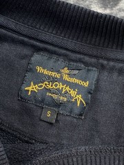 Vivienne Westwood Anglomania Sweatshirt Big Logo Men Size S Black
