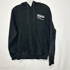 Alphalete Hoodie Black Gym Powerlift Train Athletic Weight Lift Mens Sz M