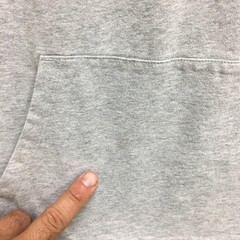 Champion Hoodie Medium Adult Gray Heather Pullover Sweatshirt Athletic Mens M
