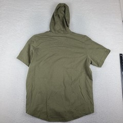 Under Armour Hoodie Mens 2XL XXL Sage Green Short Sleeve Rival Terry 1370396