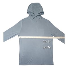 Free Fly Bamboo UPF 20+ Hoodie Lightweight Fishing Outdoor Sun Shirt Men’s M