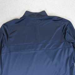 Nike Mens Athletic Performance Pullover Sweatshirt L Navy Blue 100% Polyester