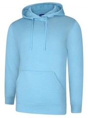 UNEEK UC509 Deluxe Hoodie | Unisex Soft Casual Pullover Sweatshirt | Plain
