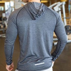 Men’s Hoodies Long Sleeve T-shirts Training Clothes Breathable Sports T – shirts
