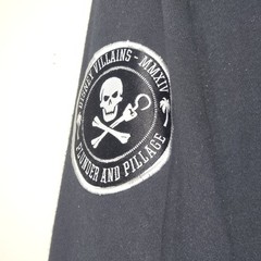 Disney × NEFF Villains Captain Hook The World Is Yours Hoodie Long Sleeve Size S