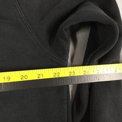 John Deere Mens Full Zip Hoodie Black Unstoppable Tractor Graphic Sweatshirt M