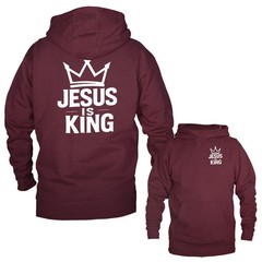 Jesus Is King John 14:6 Christian Faith Cross Religious Hoodie
