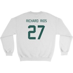 Richard Rios 27 Jersey Style Soccer – Palmeiras Fans Unisex Crewneck Sweatshirt