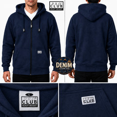 Men’s Pro Club Heavyweight Full Zip Fleece Hoodie Sweatshirts Hooded Size S-7XL
