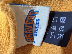 Bravest Studios Yellow Sapphire Zip Hoodie