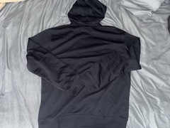 Jordan Men’s Sport Dri-FIT Pullover Hoodie Black/White FV8606-010 Size M