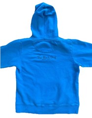 The Black Dog Legacy Clasic Heavyweight Hoodie Sweatshirt Sz XXS 2XS Blue