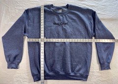 Gilden Heavy Blend Sweatshirt Large “Yes Chef” Inscription Embroidered