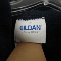 Gildan Hoodie Mens Small Blue Heavy Blend Pullover Football Pocket Activewear