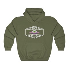 Area 51, Rachel, Nevada, Unisex Heavy Blend™ Hooded Sweatshirt